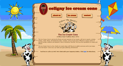Desktop Screenshot of colignyicecreamcone.com